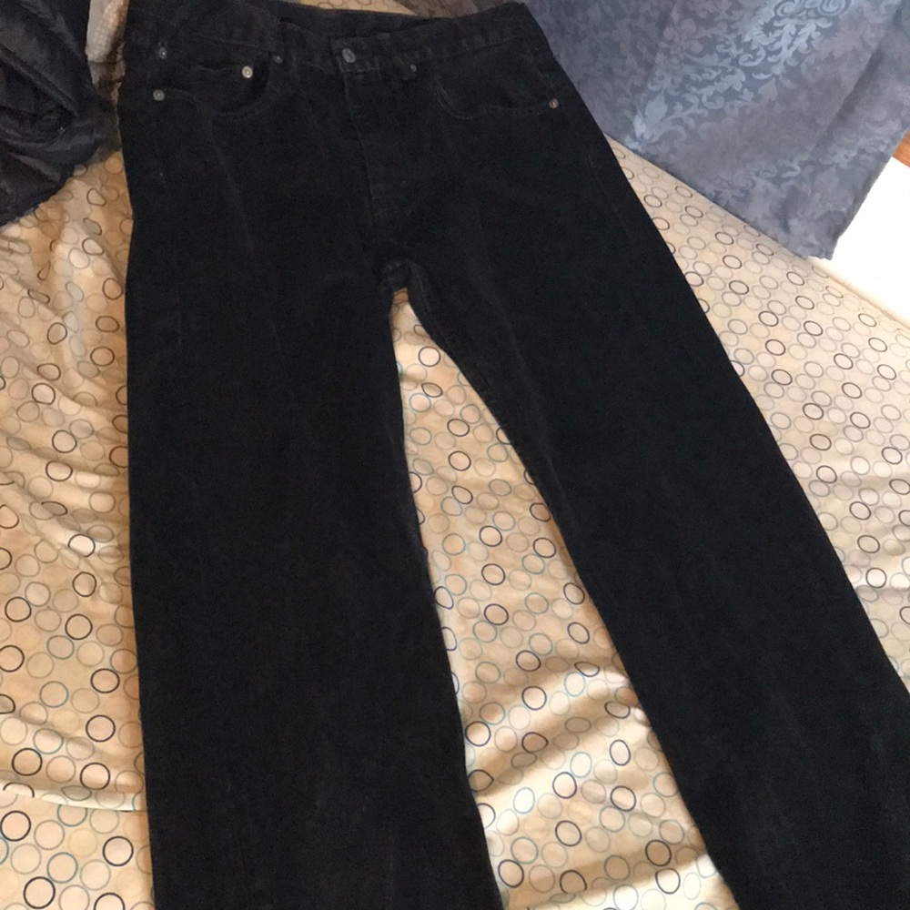 Black jean pants